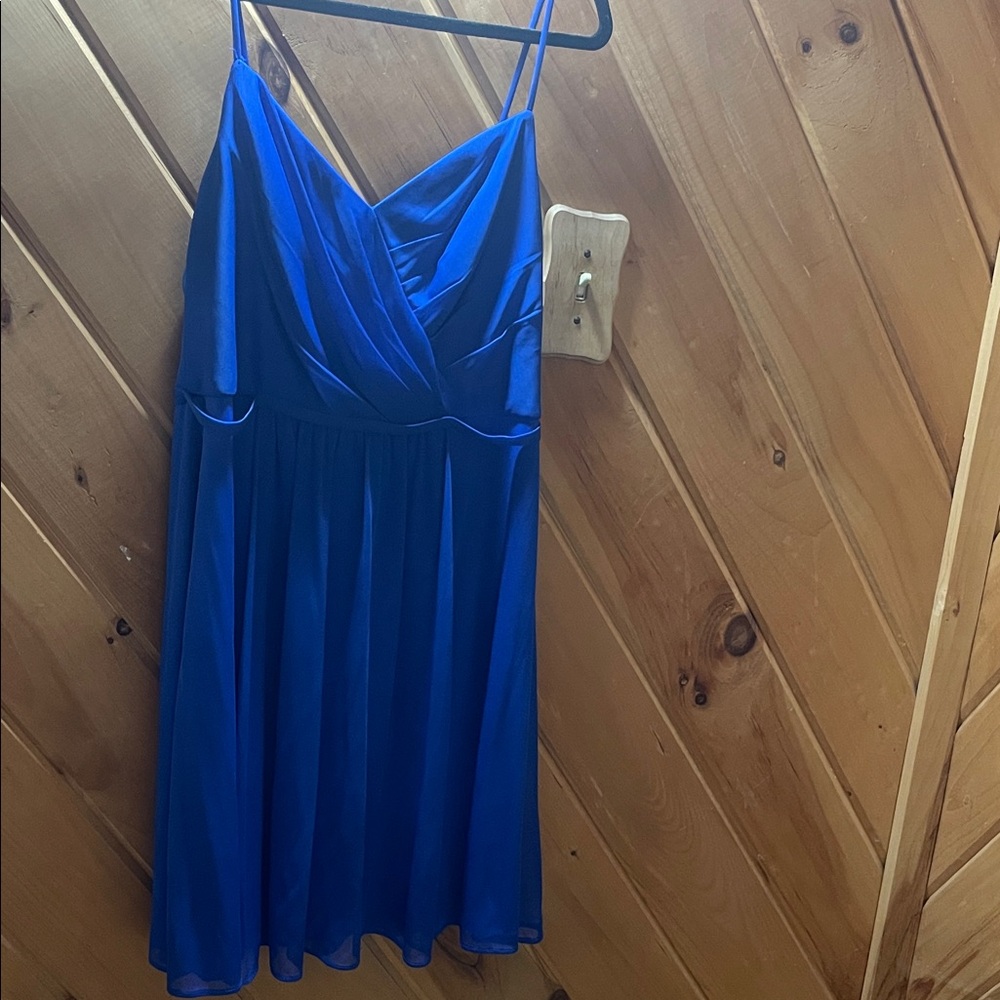 David’s Bridal Blue Women's Dress